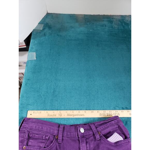 Lucky Brand Jeans Size 6 Womens Purple Stretch Pants Mid Rise Charlie Skinny - Picture 10 of 14